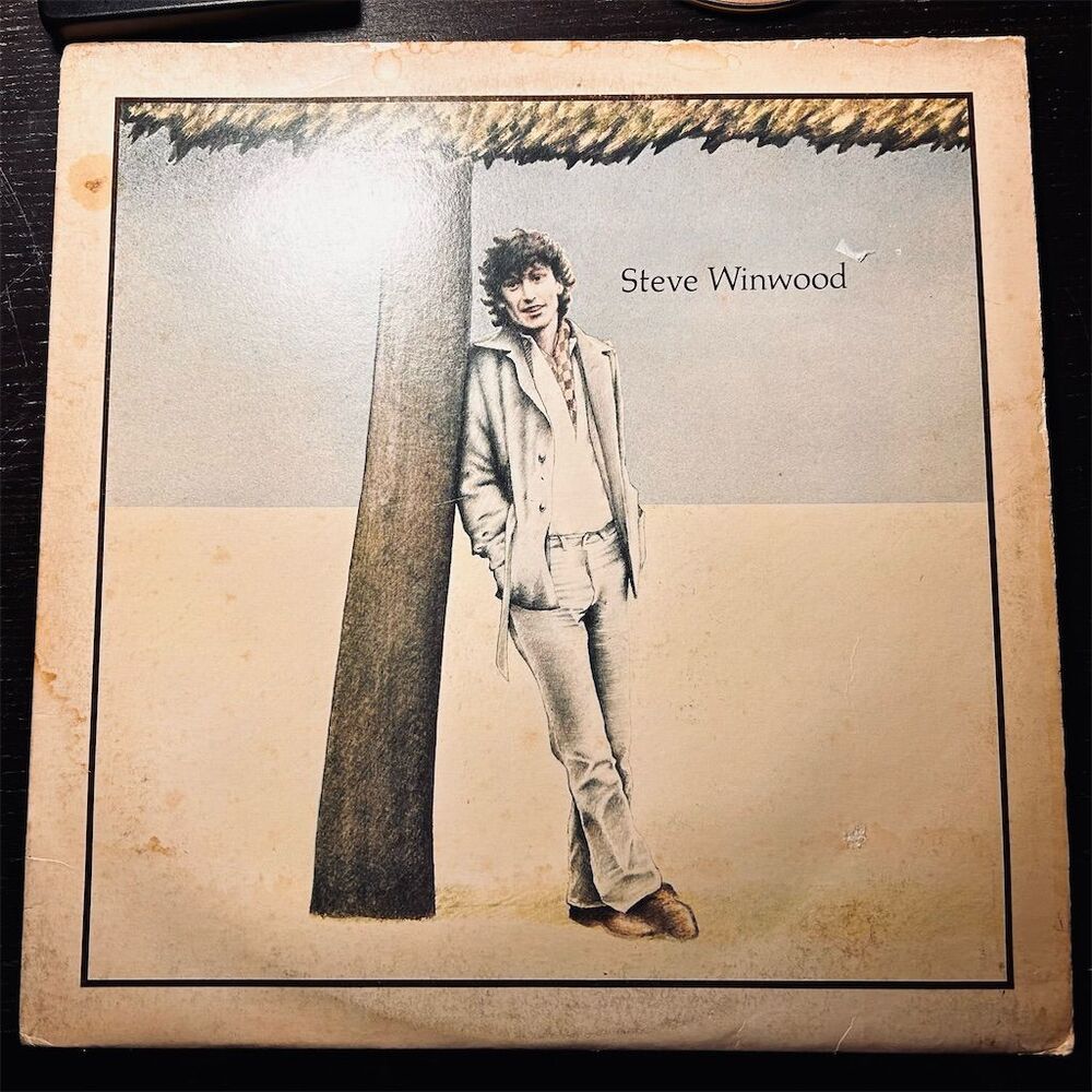 Steve Winwood Self Titled LP 1977 Island Records Rock Blues VG Vinyl